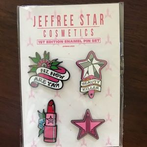 Jeffree Star Cosmetics 1st Edition Enamel Pins